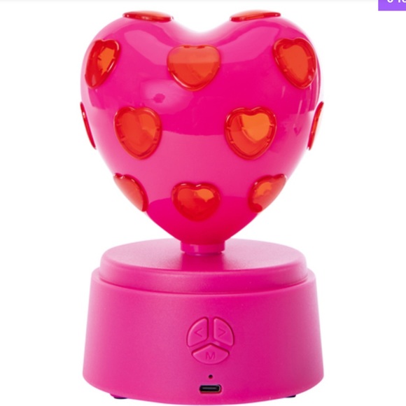 Light-Up Disco Heart Bluetooth® Speaker 4.4in x 6.65in Ho… - Picture 3 of 3